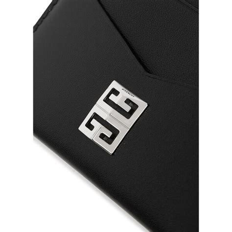 givenchy black logo card holder|givenchy wallets women's.